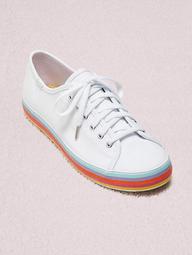 Keds X Kate Spade New York Kickstart Rainbow Foxing Sneakers
