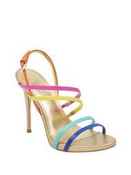 Tiany Multi-Color Strappy Heels