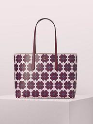Molly Graphic Clover Large Tote