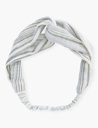 Textured Stripe Headscarf