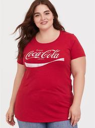 Coca-Cola Red Slim Fit Crew Tee
