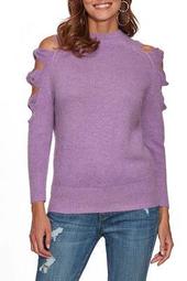 Cutout Long-Sleeve Sweater
