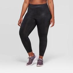 Women's Plus Size Performance reversible Mid-Rise 7/8 Printed Leggings  - JoyLab™