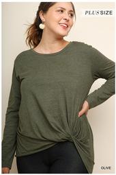 Olive Knot Top