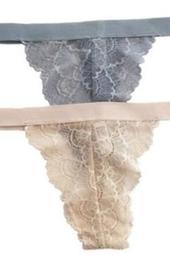 Neutral Lace Thong