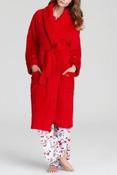 Waffle Robe Red
