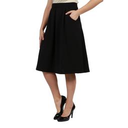 24/7 Comfort Apparel Symphony Plus Size Skirt