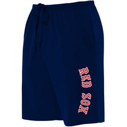 Boston Red Sox Majestic Women's Plus Size Jersey Long Shorts - Navy