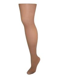 Alive Size E Womens Nylon Full Support Reinforced Toe Sheer Pantyhose (Pack of 3), Barely There