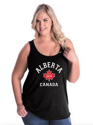 Alberta Women's Curvy Plus Size Tank Tops