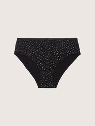 Printed All-Over High Cut Brief Panty - Addition Elle
