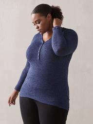 Long Sleeve Henley Top - In Every Story