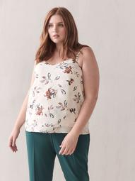 Floral Double-Layer Cami - Addition Elle