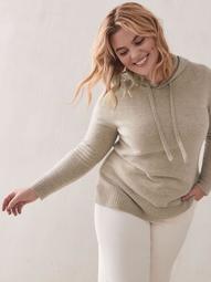 Hooded Cashmere Sweater - Addition Elle