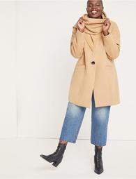 Coat with Scarf