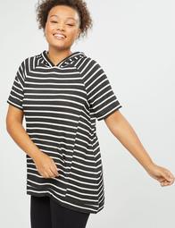 LIVI Active Hooded Tee - Striped