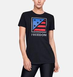 Women's UA Freedom Folded Flag T-Shirt