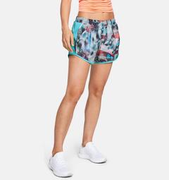 Women's UA Fly-By Printed Shorts