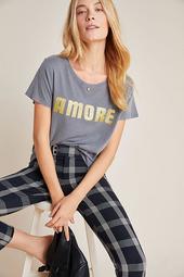 Amore Shimmer Graphic Tee