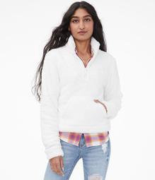 Fleece Quarter-Zip Pullover Jacket