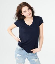 Seriously Soft Solid V-Neck Tee