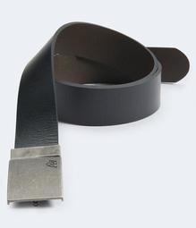 Reversible Leather Plaque Belt