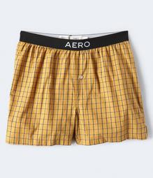 Small Plaid Woven Boxers