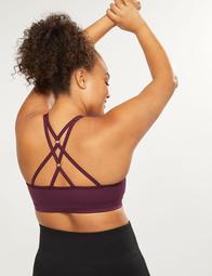 LIVI Active Low-Impact Wicking Sport Bra - Strappy Back