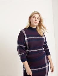 Plaid Intarsia Sweater