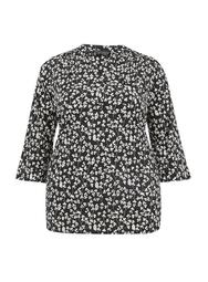 **DP Curve Black Floral Print Jersey Shirt