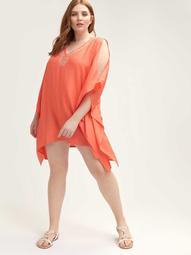 Solid Cover-Up Tunic - Lucky Brand