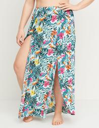 Floral Cover-Up Skirt