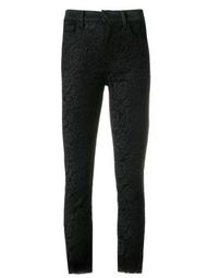 slim lace trousers