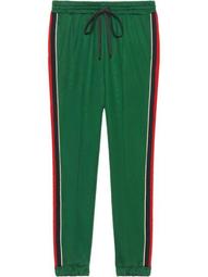 Technical jersey jogging trousers