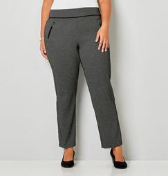 Super Stretch Micro Print Pull-On Pant