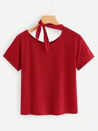 Plus Knot Solid Tee