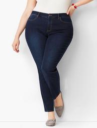 Plus Size Slim Ankle Jeans - Curvy Fit/Indy Wash