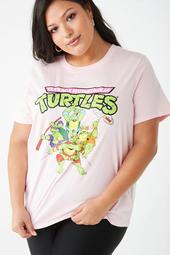 Plus Size Ninja Turtles Graphic Tee