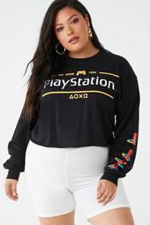 Plus Size PlayStation Graphic Tee
