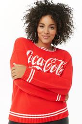 Plus Size Coca-Cola Sweater