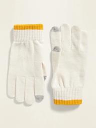 Text-Friendly Sweater-Knit Gloves for Women 