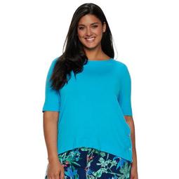 Women's Plus Size Jockey® Tropical Paradise T-Shirt