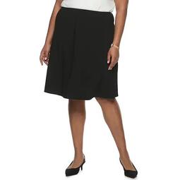 Plus Size Croft & Barrow® Pull-On Skirt