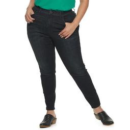 Plus Size EVRI Fit Solution Skinny Jeans