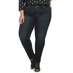 Plus Size EVRI All About Comfort Midrise Skinny Jeans