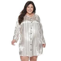 Women's Apt. 9® Striped Sleep Shirt