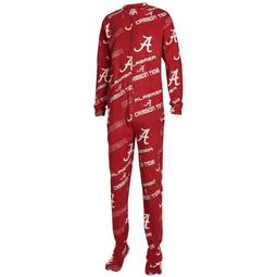 Women's Concepts Sport Crimson Alabama Crimson Tide Keystone Fleece Union Sleep Suit
