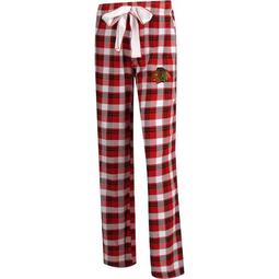 Women's Concepts Sport Red Chicago Blackhawks Plus Size Piedmont Flannel Pants