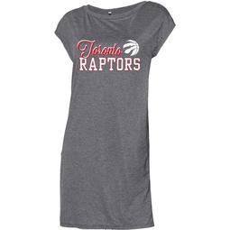 Women's Concepts Sport Charcoal Toronto Raptors Cascade Nightshirt
