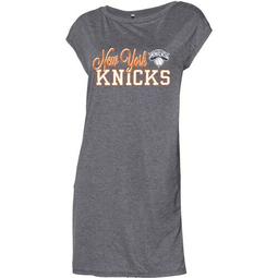Women's Concepts Sport Charcoal New York Knicks Cascade Nightshirt